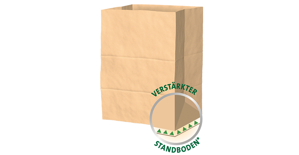 Bio-Müll-Papierbeutel 100% kompostierbar