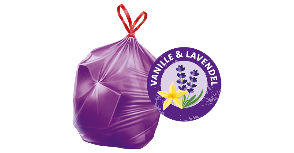 Duft-Müllbeutel Vanille Lavendel