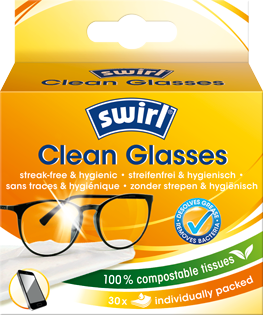 Clean Glasses lens cleaning tissues